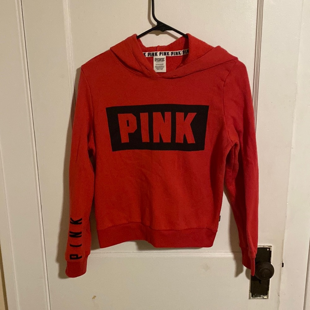 Women’s PINK pullover hoodie